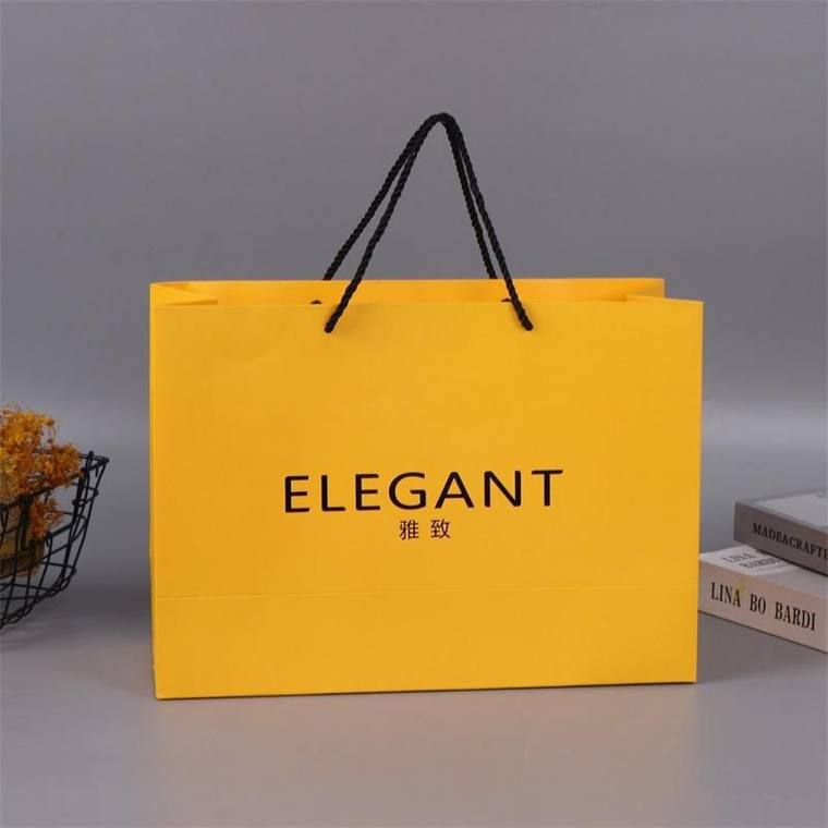 Custom Logo Luxury Paper Shopping Bag