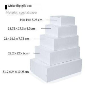 Colour Flip Gift Box (14 to 31 cm)